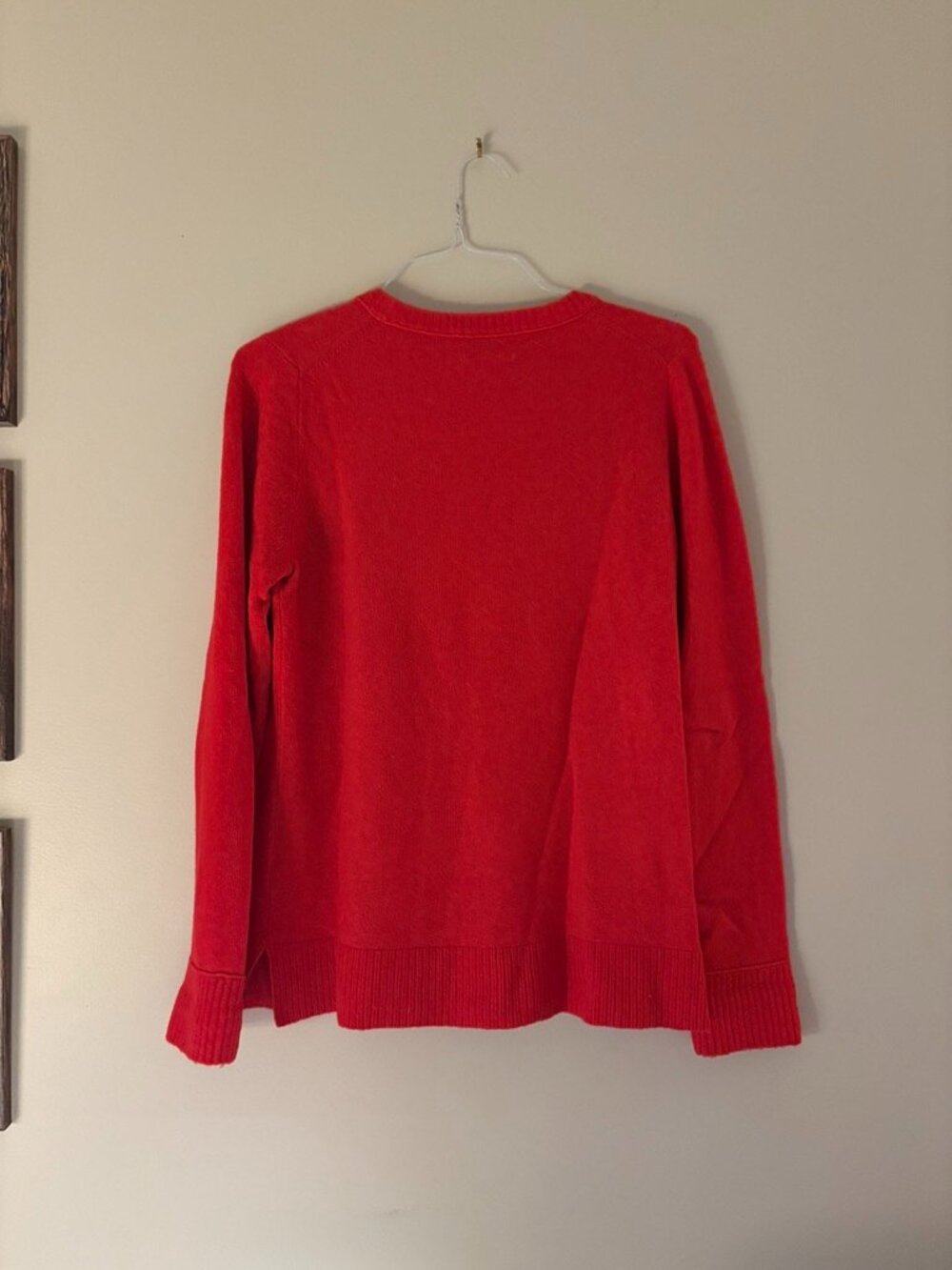 J Crew Red Sweater - Picture 5 of 6